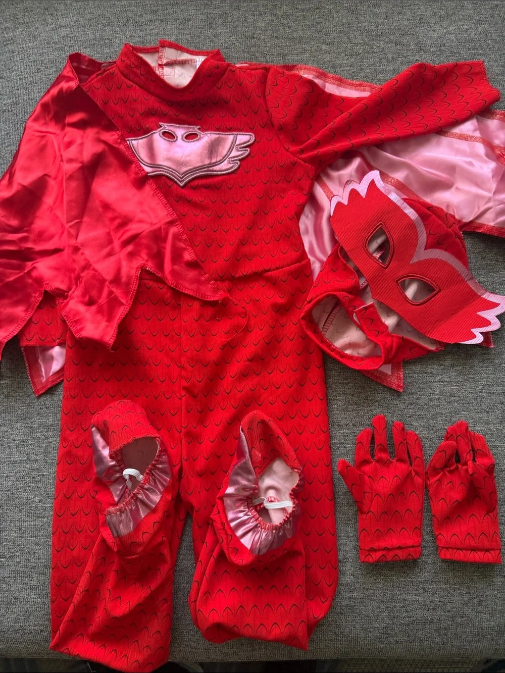 SPIRIT PJ MASKS 🦉 OWLETTE 🦉  TODDLER COSTUME SIZE 5T-6T 🌟LIKE NEW🌟